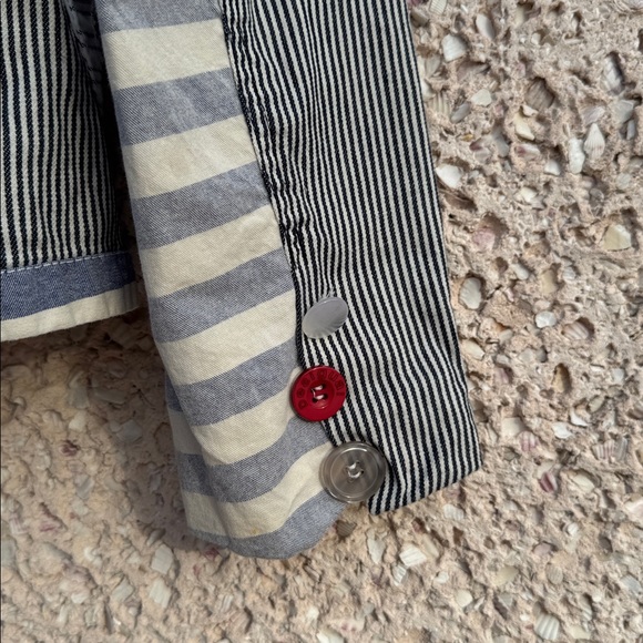 Desigual Multi Media Embellished Striped Jacket - Picture 10 of 12